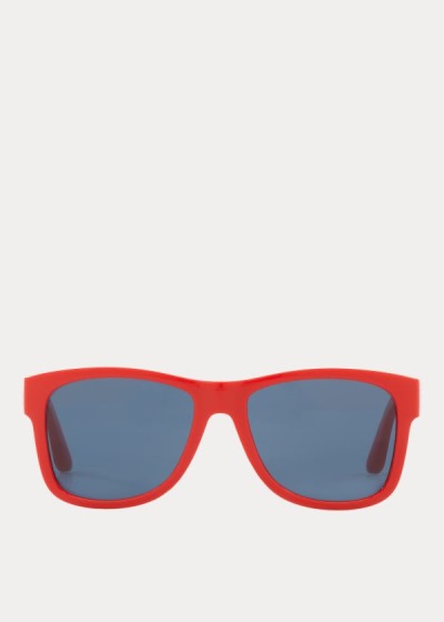 Gafas De Sol Polo Ralph Lauren Hombre Rojos - Color-Blocked - OBANX6057